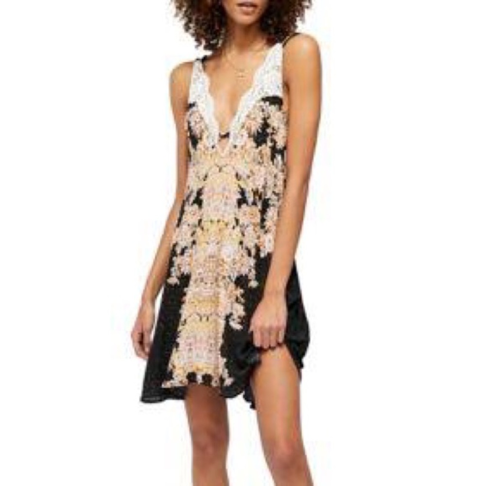 Free People Morning Sun Lace Slip Dress - Picture 4 of 9
